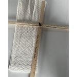 MINKPINK  Pants Women Small Meda White Textured Tie Waist High Rise Cotton‎ Photo 8