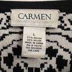 Carmen Marc Valvo BLACK CARDIGAN L (L3) Photo 1