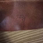 BORN Kinnewick Womens Faux Leather Convertible Satchel Handbag Brown Photo 4