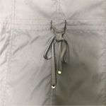 Cole Haan Packable Raincoat Women XS Black Hooded Drawstring Feminine Whimsygoth Photo 9