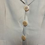 Giorgio Armani Vintage Wool Blazer Tan Beige Size 46 Office Business 80s Italy Photo 6