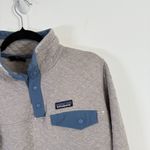 Patagonia  Organic Cotton Quilt Snap-T Pullover Beige Gorpcore FLAW Womens Medium Photo 1