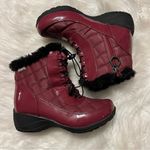 Khombu  Winter Snow Boots Women’s size 5.5 Maggie faux fur quilted zip Photo 0