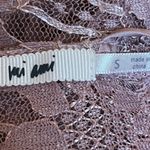 Mi Ami Lace Button Front Teddy Bodysuit Lilac Purple Adjustable Straps Layering Size M Photo 10