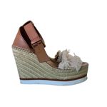 See By Chloe ' Glyn Wedge Platform Sandals Fringed Size 9 Photo 10