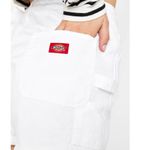 Dickies Women's White High Rise Carpenter Workwear Utility Shorts size 32 Photo 1