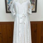 None Pretty Boutique Lace Rehearsal/Reception/Wedding Dress! Photo 0