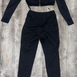 Guess by Marciano 3-piece Long Sleeve Crop Top Plus Scarf And High Waisted Legging Set  Photo 6