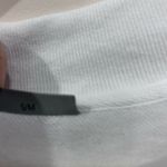 PARKE White and Pink Varsity Mockneck Sweatshirt Valentines Day Collection Rare Photo 3