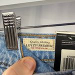 Levi's NWT Levi’s Ribcage Bell Jeans in Marine Babe Light Wash Blue Size 25 Photo 5