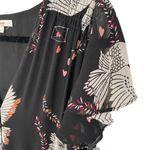 Rebecca Minkoff Harper Love Bird Midi Dress Hearts Floral Photo 6