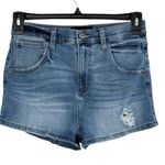 Kendall + Kylie  SZ 9/29 Jean Shorts Drifter Hi-Rise Distress Whisker Fire Dance Photo 0