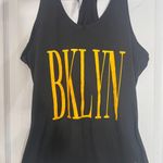 Adidas  Womens Tank Top S Black BKLYN‎ D2T Sleeveless Racerback NWT Photo 3