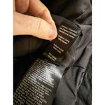 Mackage  Black Leather Moto Diagonal Zip Jacket Size XS Rib Sleeve Panel Photo 4