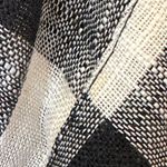 Vintage Buffalo Plaid Shirt Dress Size 8 Black and White Belted Union Made Photo 2