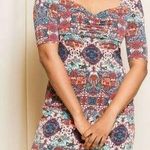 London Times  Multicolor Kaleidoscope Sweatheart Neckline Dress Photo 0