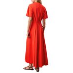 Proenza Schouler White Label Noelle Dress in Orange, Size S Photo 2