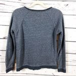 Everlane  The Crew Sweatshirt: Marled Navy Blue Photo 5