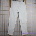 Madewell NEW Stovepipe Jeans in Pure White, 29 Photo 9