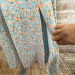 Lavish Lice Lavish Alice Aria Pleated Tie Strap Midi Dress Blue Floral Size 6 NEW Photo 5