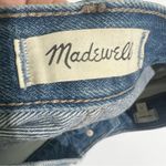 Madewell  The Mom Jean in Gilford Wash Ripped Edition Distressed Size 24 Normcore Photo 6