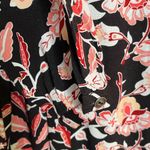 Mink Pink Crafty Critters Black Pink floral Maxi Dress Women’s Size S Photo 4