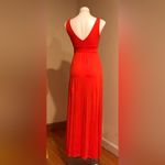 Kenar  Orange Summer Maxi Dress Size S Photo 4