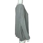 Shannon Passero Shirt Womens Small Gray Oversized‎ Tunic Top Neutral Minimalist Photo 1