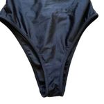 Forever 21 Open Back Black One Piece Swimmsuit SZ S Photo 4