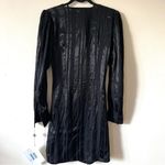 ANINE BING  Penelope Mini Black Dress 100% viscose size S C10 Photo 7