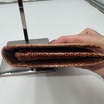 Salvatore Ferragamo  Vera Ribbon Wallet Brown and Gold Photo 4