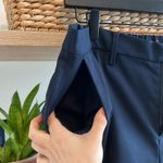 Banana Republic Slim Fit High-Rise Navy Woven Twill Career Dress Pant Trouser 33 Photo 6