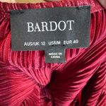 Bardot  Priscilla Bodysuit Deep Red Burgundy Size 8/Medium Christmas Holidays Photo 5