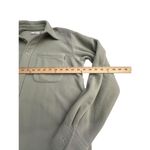 Aritzia TNA Sz 2 Polar Jacket Polartec 200 Long Sleeve Fleece Shacket Green Xx-8 Photo 2