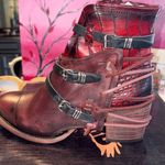 FREEBIRD by Steven Crue NWT wine multi booties- not included in promotions Photo 5