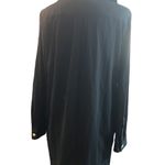 Grace Baker Black V Neck Ruffle Long Sleeve Dress Small Photo 2