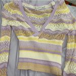 Urban Outfitters  Kimchi Blue Rosario Pointelle Sweater Photo 1