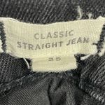 Madewell Womens The Perfect Straight Jeans Black In Lunar Wash Size W25 K7991 Photo 4