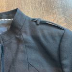Banana Republic  Wool Black Military Style Suit Coat - Size 12 Photo 8