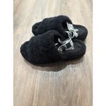 UGG  Women's Fluff Yeah Slide Slipper, Black SIZE 9 SLINGBACK SHOES Photo 1