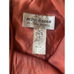 Betsy and Adam Vintage  by Linda Bernell Terracotta Evening Gown – Size 4 Photo 6