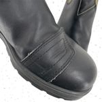 Blundstone X Ducati Scrambler Leather Chelsea Motorcycle Boots AU 4.5 FLAW Photo 4