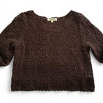 Rebellion Brown  long sleeve shirt. Size XS. Photo 0