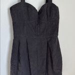 Bardot  Black Sweetheart Sheath Mini Dress Photo 6