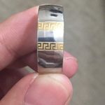 The Great  Wall Silver Stainless Steel Ring Photo 5