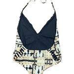 Vitamin A  Bianca Reversible Plunge Cutout One Piece Swimsuit in Sahara Black Photo 7