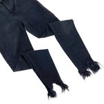 frame denim Le High Shark Bite Hem Skinny Crop Jean Photo 4