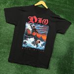 Dio Holy Diver Debut Album Heavy Metal Band Tee L Photo 2