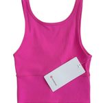 Lululemon NWT  Power Pivot Tank Sonic Pink Size 0 Retail $58.00 Photo 2