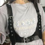 Black Harness Suspender Buckle Bondage New Photo 3